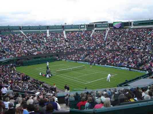 Wimbledon match